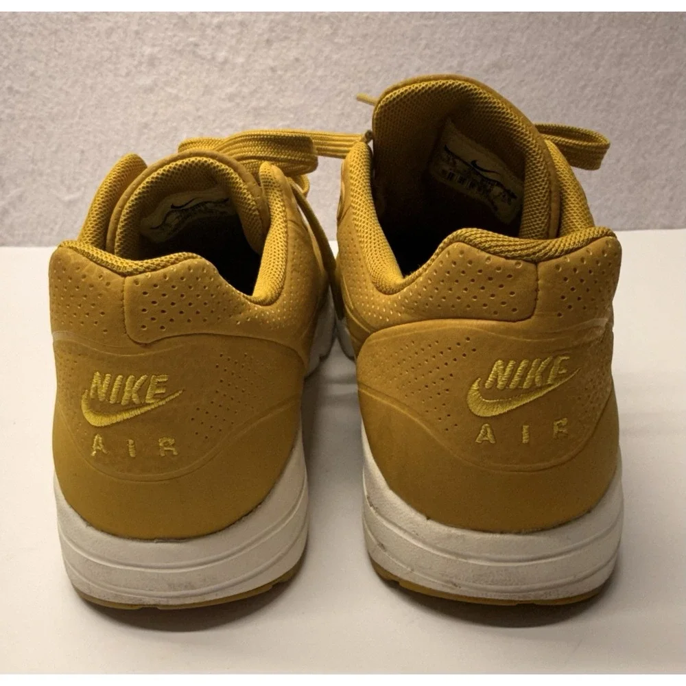 Nike Air Max 1 Ultra Moire Citron Yellow Womens 7.5 Running Shoes 704995-301